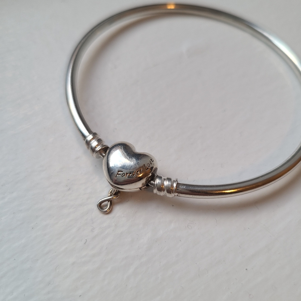 Pandora Infinity Heart Bangle Limited Edition